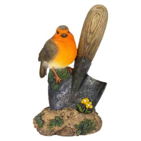 Robin on Trowel